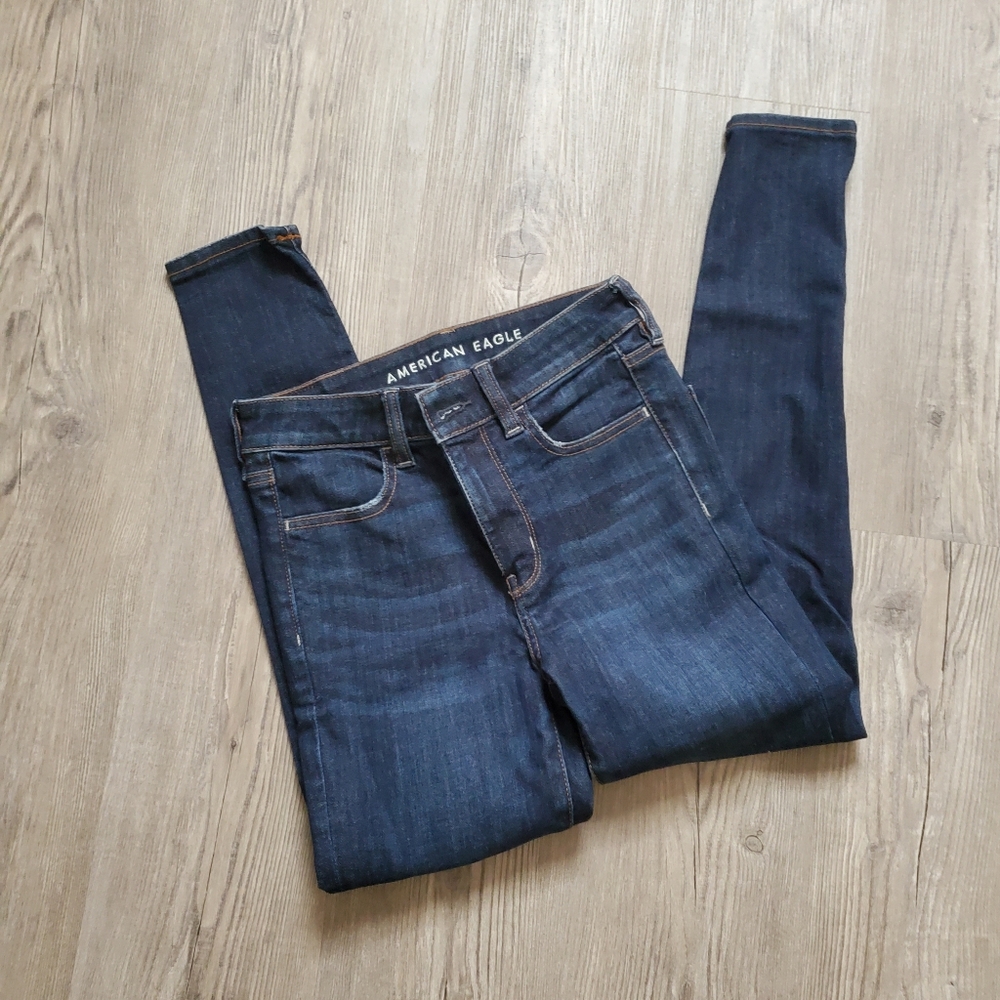 American Eagle Dark Wash Jegging Jeans